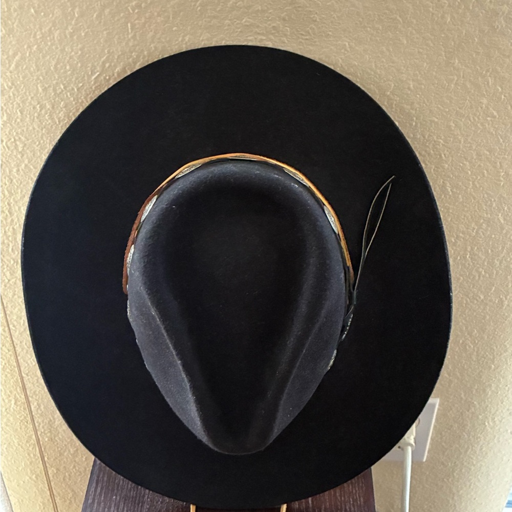 Women’s Charlie 1Horse Black Western Felt Cowboy Hat - Picture 3 of 8
